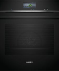 SIEMENS Backofen iQ700 HB736G1B1 Einbau-Backofen, Schwarz, Edelstahl, EEK: A+