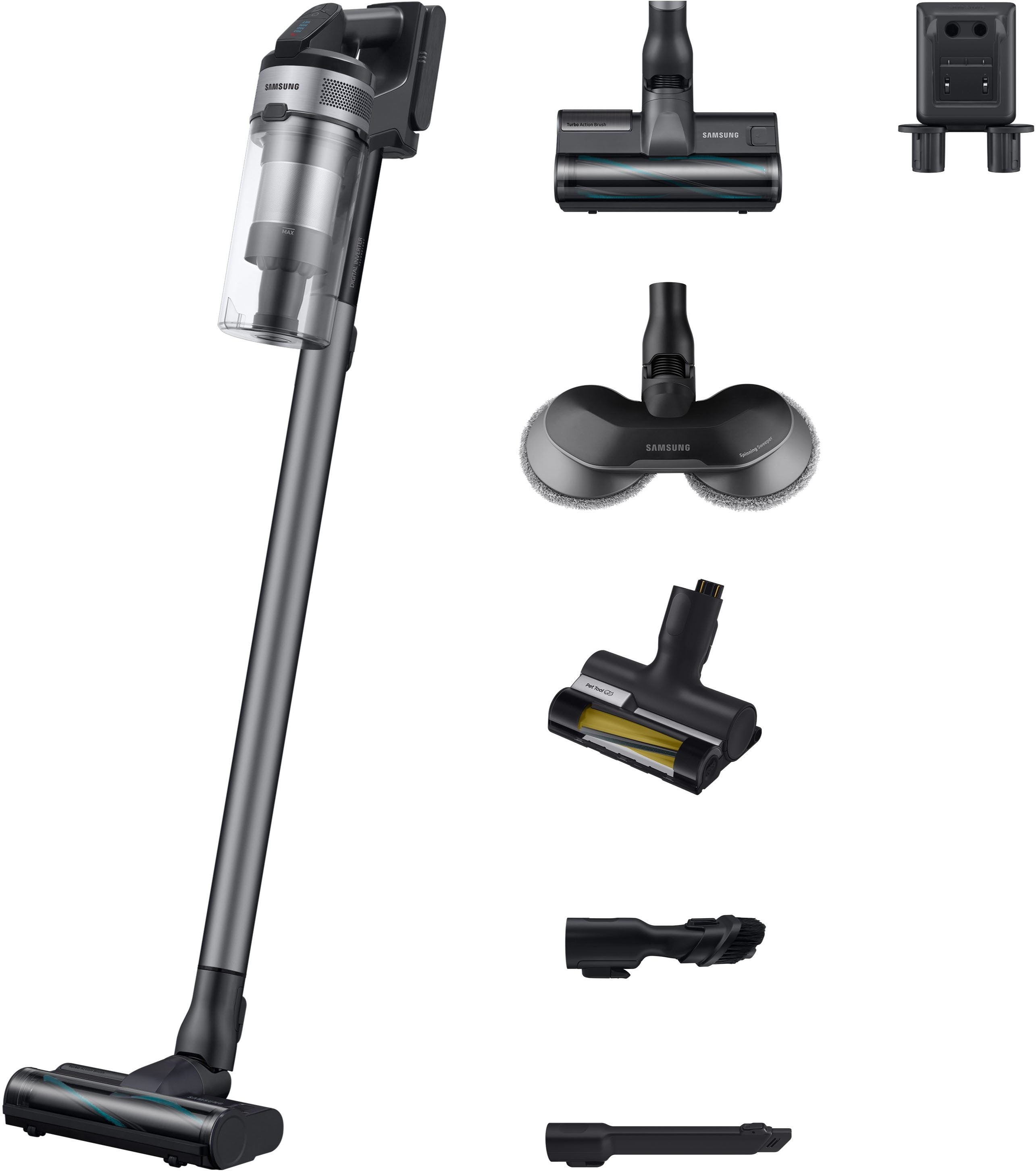 SAMSUNG Akku-Handstaubsauger VS20B75BDR5/WD, Jet 75E Wet&Clean