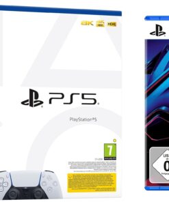 PLAYSTATION PS5 Konsole Slim Disk Laufwerk + Gran Turismo 7 Spiel Bundle