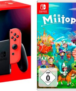 NINTENDO SWITCH Switch r/b inkl. Fashion Dreamer und Miitopia
