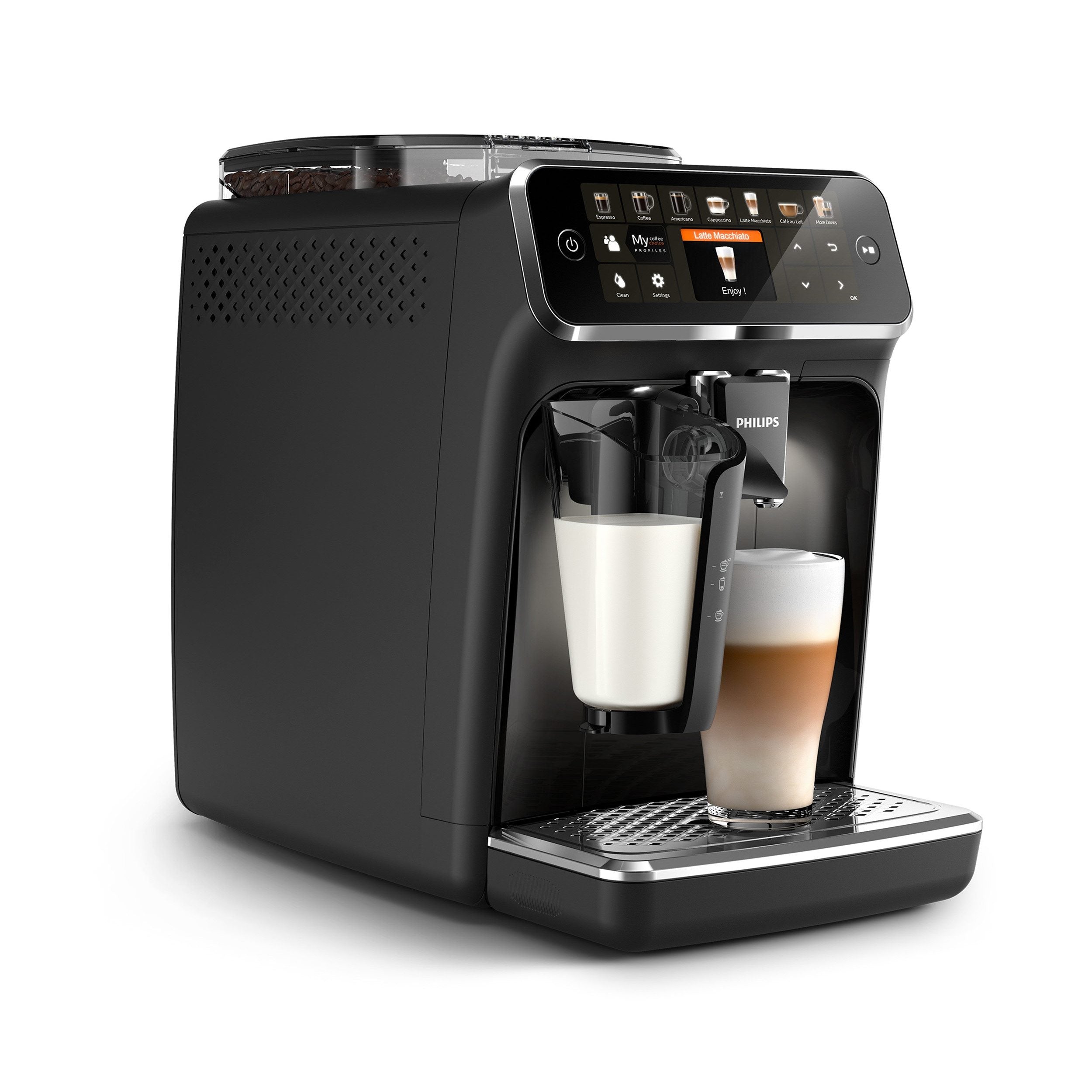 PHILIPS Kaffeevollautomat 5400 Series EP5441/50 LatteGo