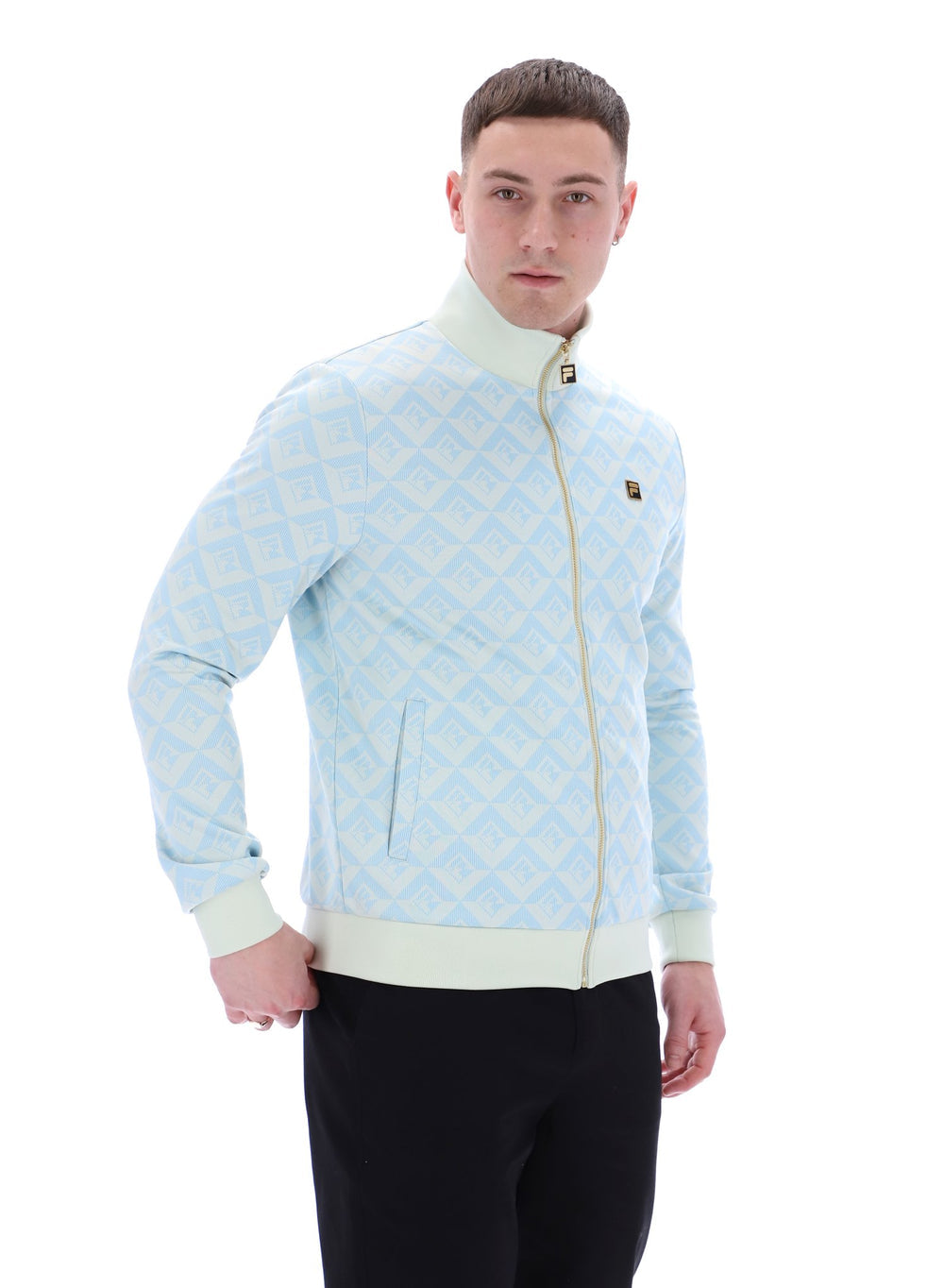 fila hank geo track top 922 egret/summersong