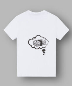 fully paid dreams t shirt white/black