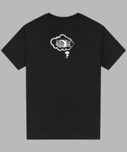 fully paid dreams t shirt black/white