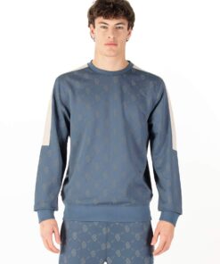 luke 1977 m620373 gazzas tears sweatshirt denim blue