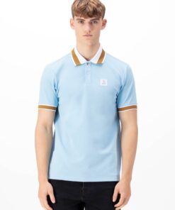 luke 1977 m771452 makati polo shirt sky blue