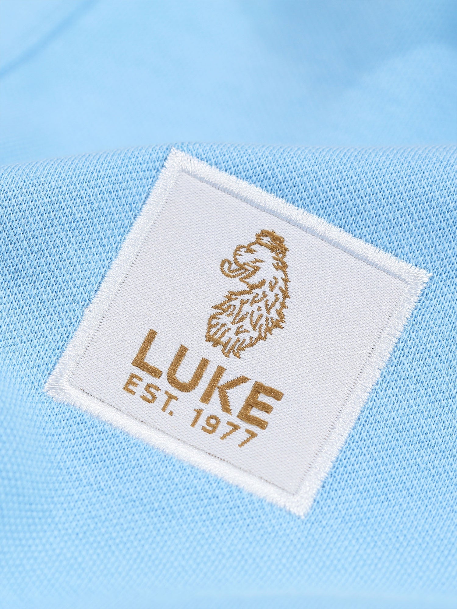 luke 1977 m771452 makati polo shirt sky blue