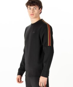 luke 1977 m790357 daintree colour block sweatshirt black