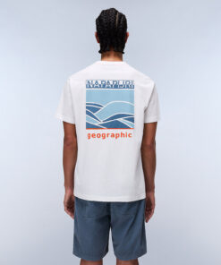 napapijri sovana t shirt white heron