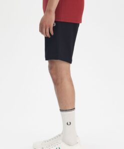 fred perry s8505 classic sweat short 102 black