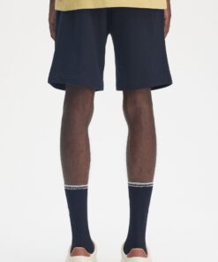 fred perry s8505 classic sweat short 608 navy