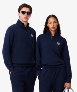 lacoste sh2735 sweatshirt 166 navy blue