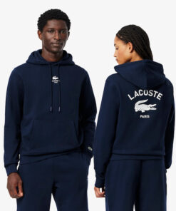 lacoste sh2740 hoodie 166 navy blue