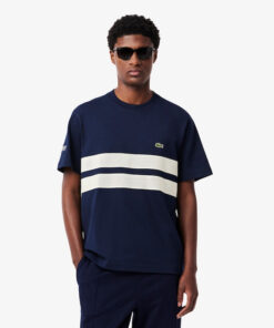 lacoste th9769 t shirt 166 navy blue