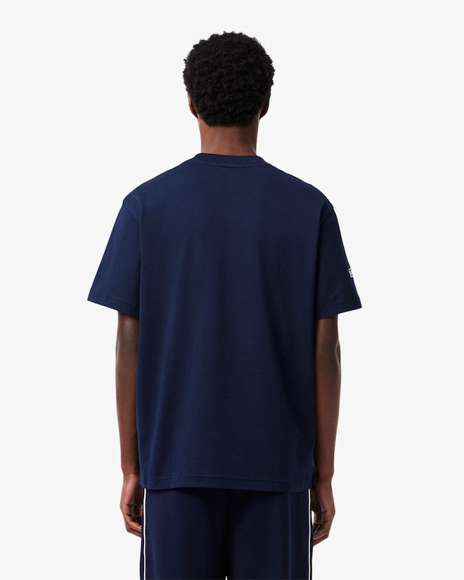 lacoste th9769 t shirt 166 navy blue