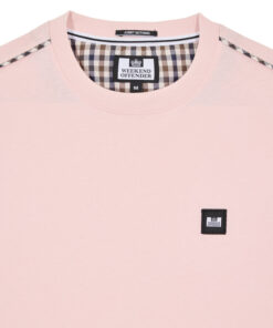 weekend offender manuel t shirt pale blush