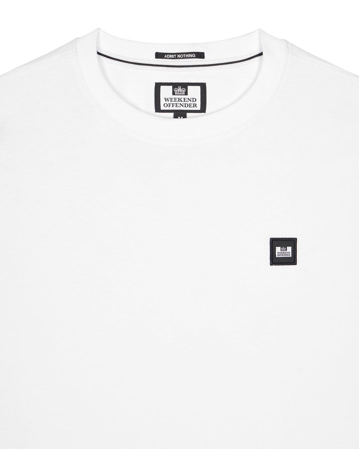weekend offender cannon beach tee white