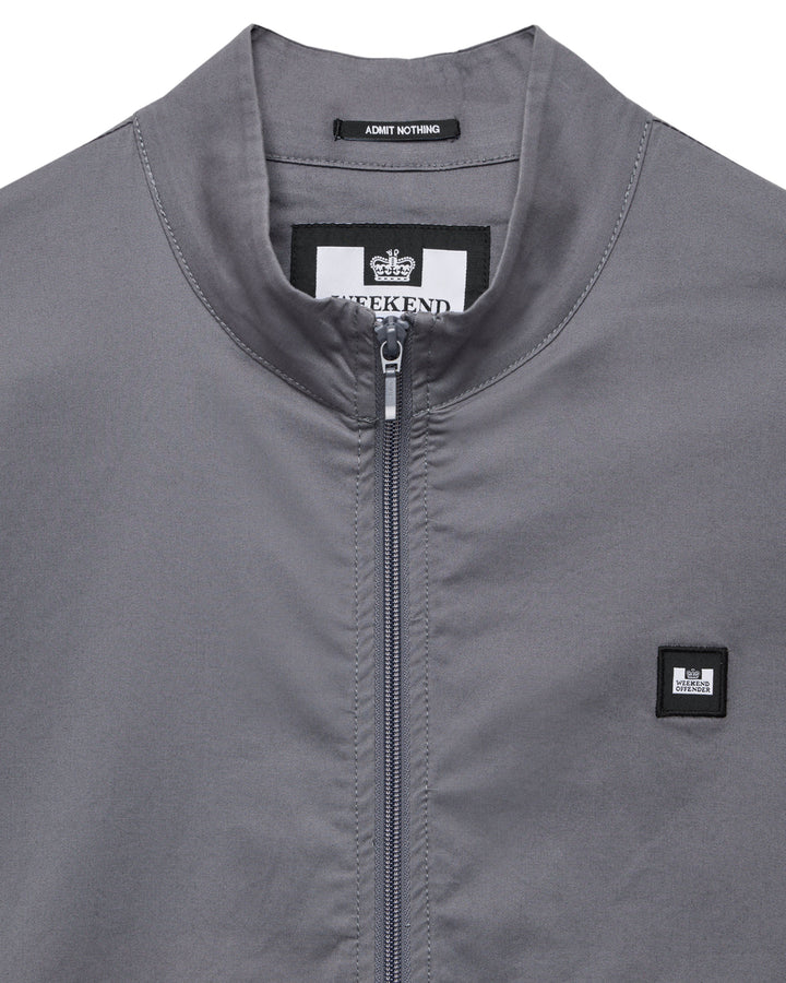 weekend offender hemsley track top zinc