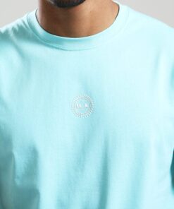 marshall artist camo erosion t shirt aqua