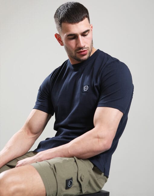 marshall artist foundation t shirt navy