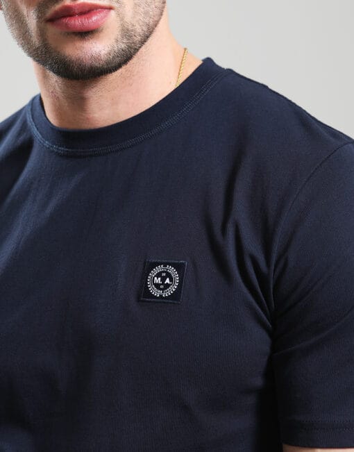 marshall artist foundation t shirt navy