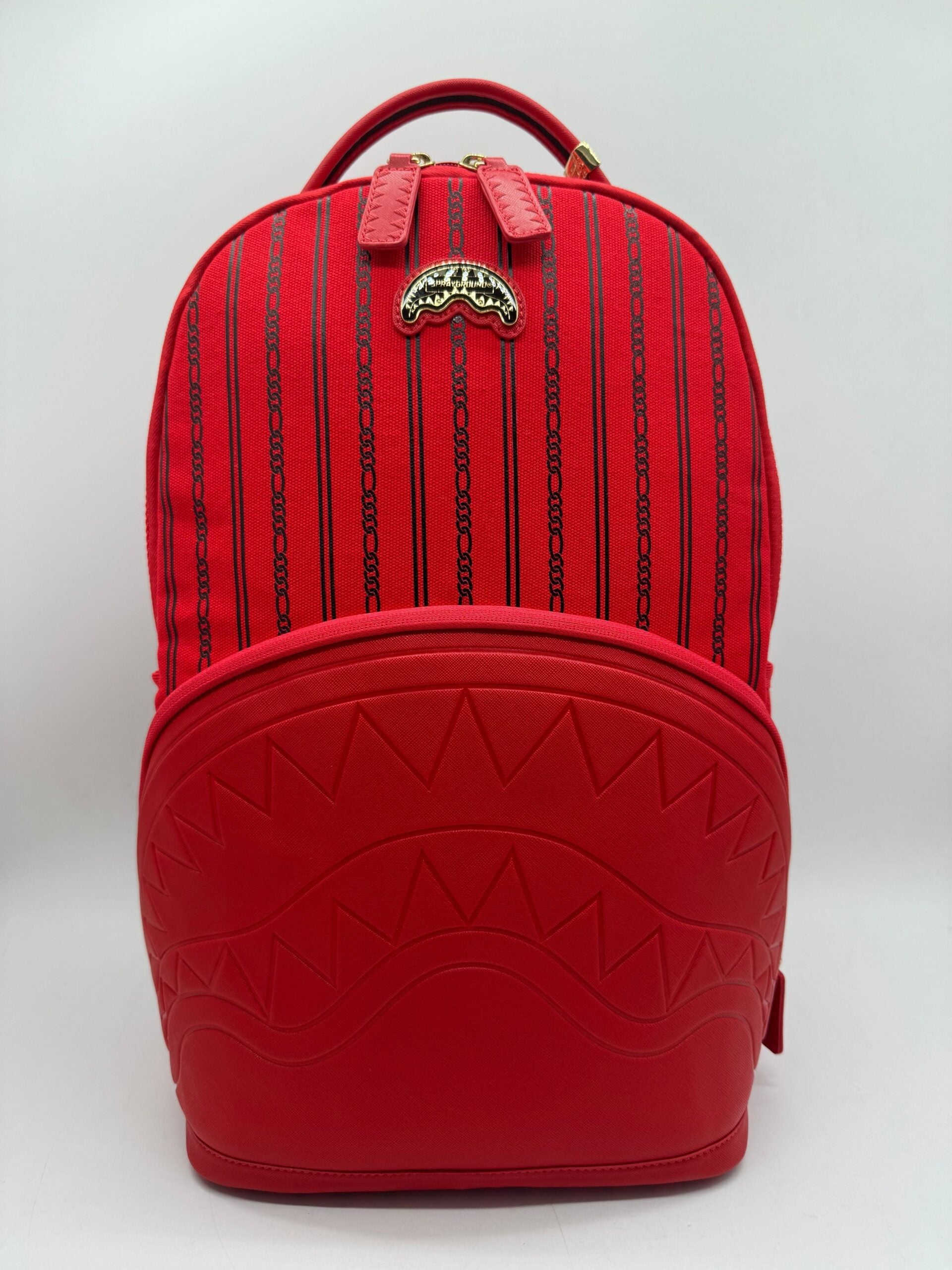 sprayground b7204 reverse sip 2.0 back pack red